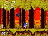 une photo d'Ã©cran de Sonic the Hedgehog 3 sur Sega Megadrive